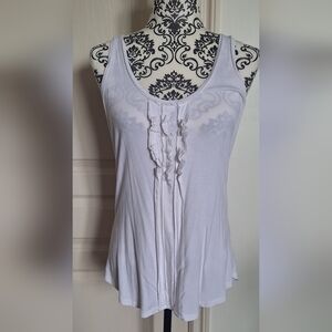 Ricki's M White Tank Top